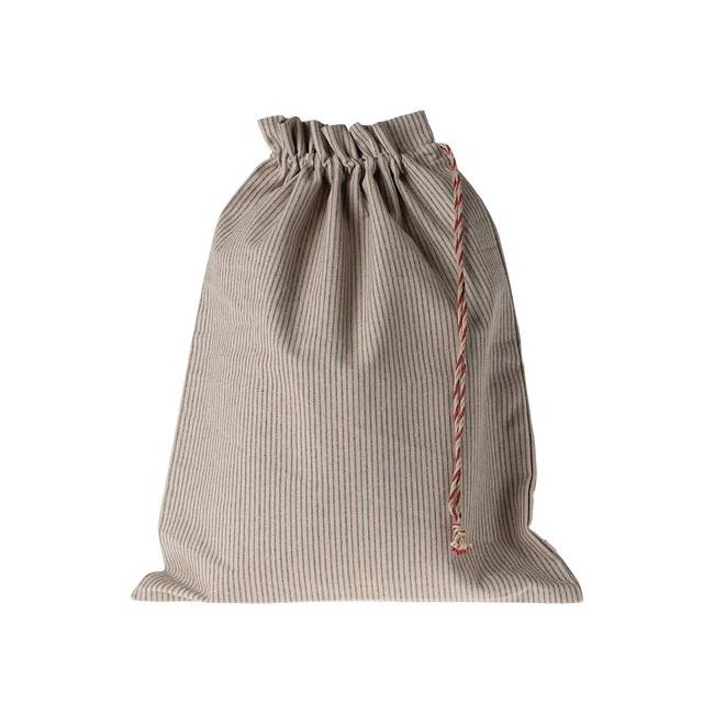Pochon en tissu rayures bleues - Maileg