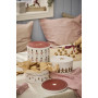 Boîte de rangement en métal motif Pain d'épice