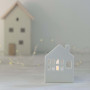 Bougeoir petit village scandinave