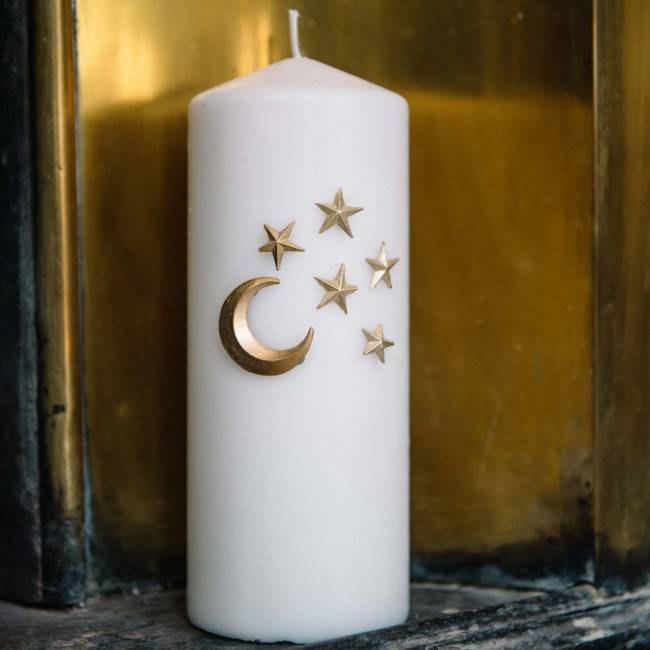 Bijou de bougie en laiton - Boncoeurs