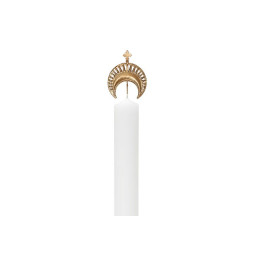 Bijou de bougie en laiton - Boncoeurs - Couronne
