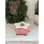 Boîte étoile de Noël en céramique