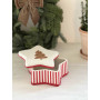 Boîte étoile de Noël en céramique