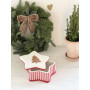 Boîte étoile de Noël en céramique