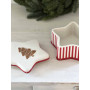 Boîte étoile de Noël en céramique