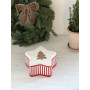 Boîte étoile de Noël en céramique