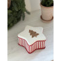 Boîte étoile de Noël en céramique