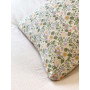 Housse de coussin motif fleurs