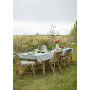 Nappe bistrot carreaux verts