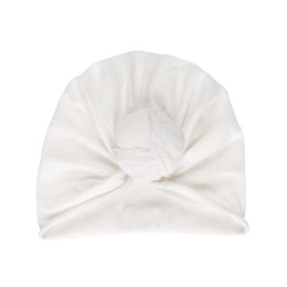 Bonnet noué bébé - Bonjour Little - Crème