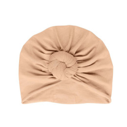 Bonnet noué bébé - Bonjour Little - Nude