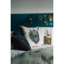 Coussin coeur rayon