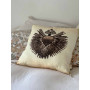 Coussin coeur rayon
