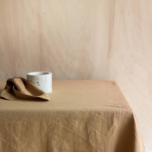 Nappe en lin lavé