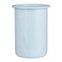 Verre émaillé bleu clair
