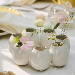 Vase oeufs en cercle