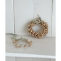 Petite couronne en perles de bois