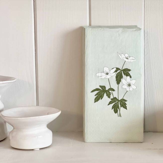 Serviettes de table Anémones
