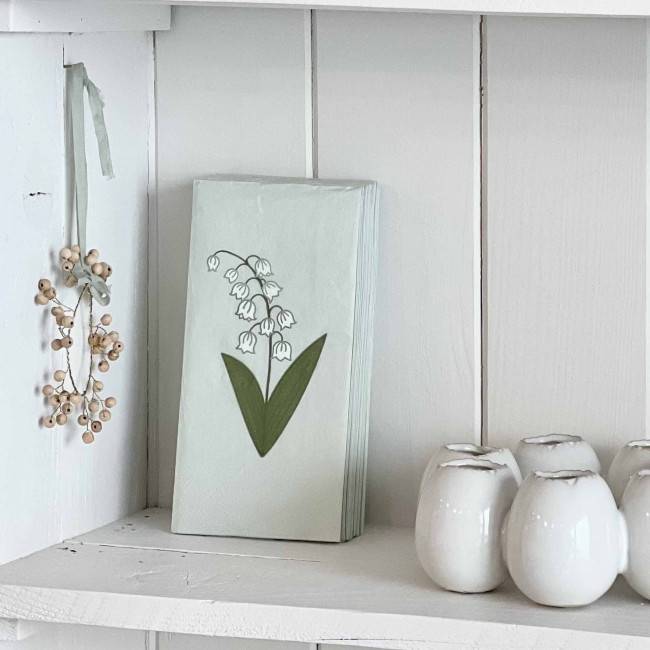 Serviettes de table Muguet