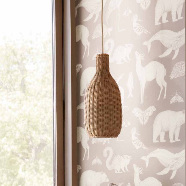 Abat-jour en rotin tressé Ferm Living