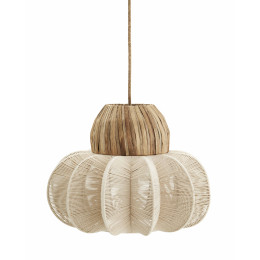 Suspension en coton et fibres naturelles
