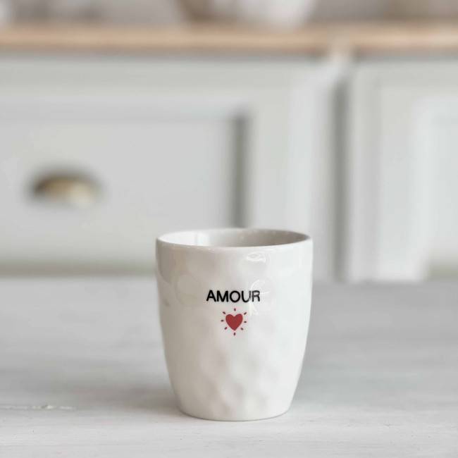 Gobelet tasse message