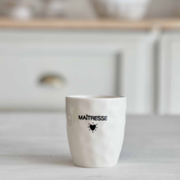 Gobelet tasse message - Maîtresse