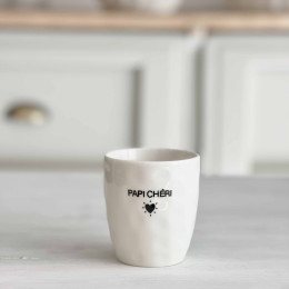 Gobelet tasse message - Papi chéri