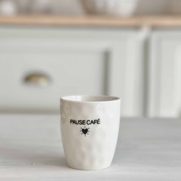 Gobelet tasse message - Pause café