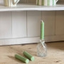 Bougies vert prairie - Lot de 5