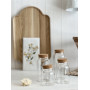 Lot de 4 Pots en Verre avec bouchon – Pour Épices, Vrac ou DIY