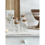 Lot de 4 Pots en Verre avec bouchon – Pour Épices, Vrac ou DIY