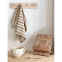 Porte livre de cuisine en bois d'acacia
