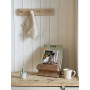 Porte livre de cuisine en bois d'acacia