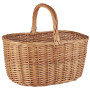 Panier à provision en rotin