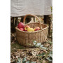 Panier à provision en rotin