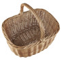Panier à provision en rotin