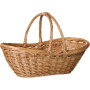 Panier en rotin ovale 2 anses