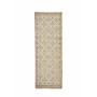 Tapis de jute naturel et blanc 70 x 200