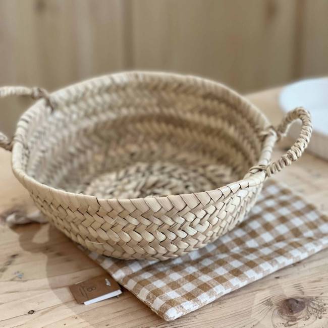 Panier de rangement corbeille ronde