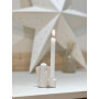 Bougeoir Ange en céramique blanc