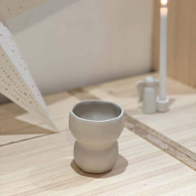 Mug design artisanal de forme organique Limfjord