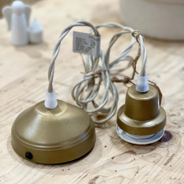 Kit électrique de suspension vintage pour luminaire