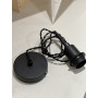 Kit électrique pour suspension cordon torsadé noir