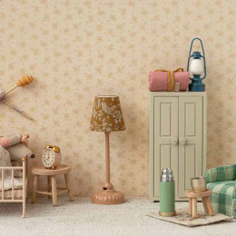 Lampadaire vintage rose poudré Maileg