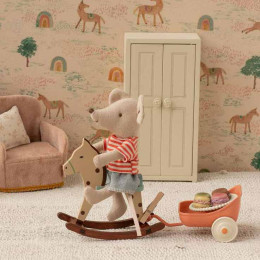 Cheval à bascule à pois Maileg