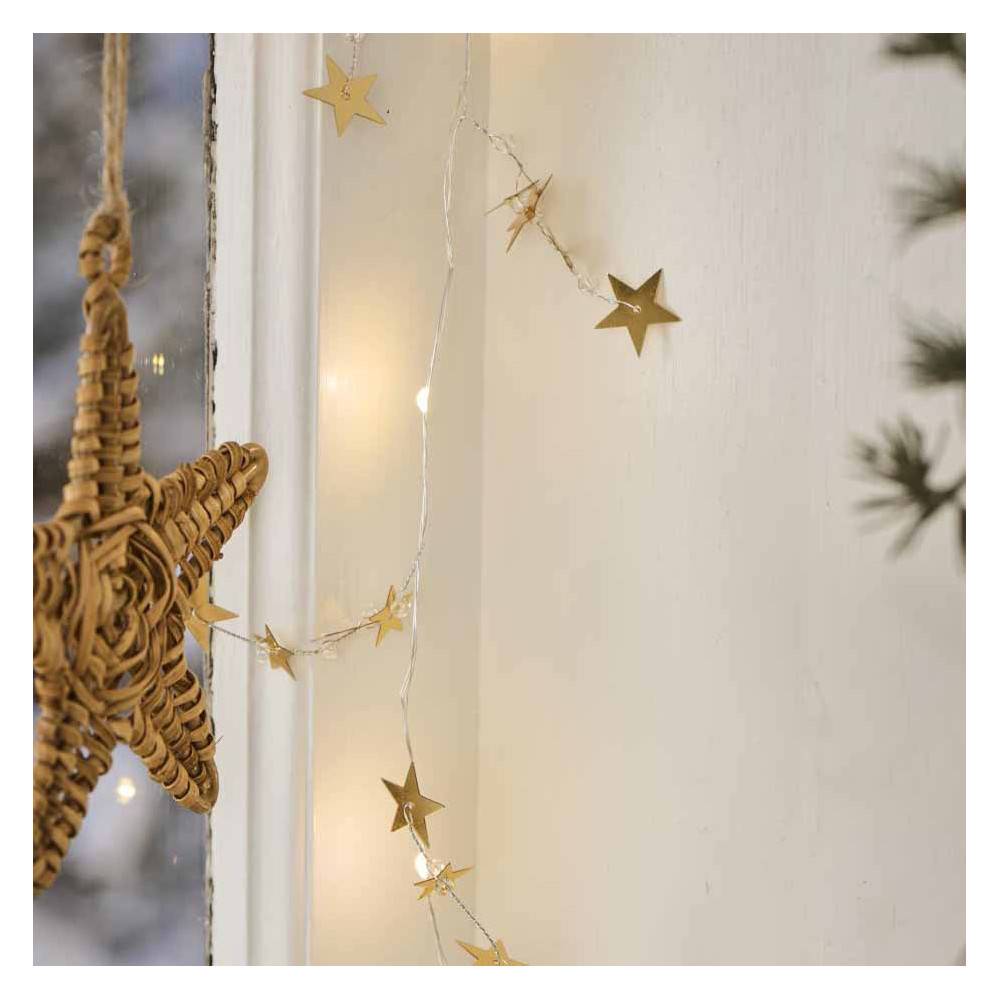 Guirlande Lumineuse étoiles LED Multicolores - Longueurs Variables - Pour Intérieur - Neuf