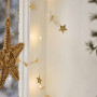 Guirlande lumineuse étoiles dorées