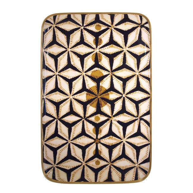 Plateau rectangulaire Stars Carbonne Boncoeurs