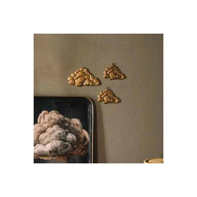 Ornement Nuage laiton patiné Boncoeurs